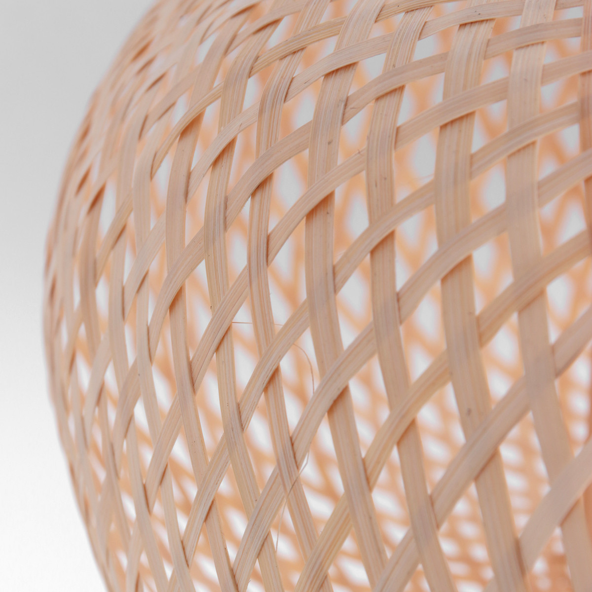 Abat-jour en bambou naturel bohémien Steinhauer – Image 3