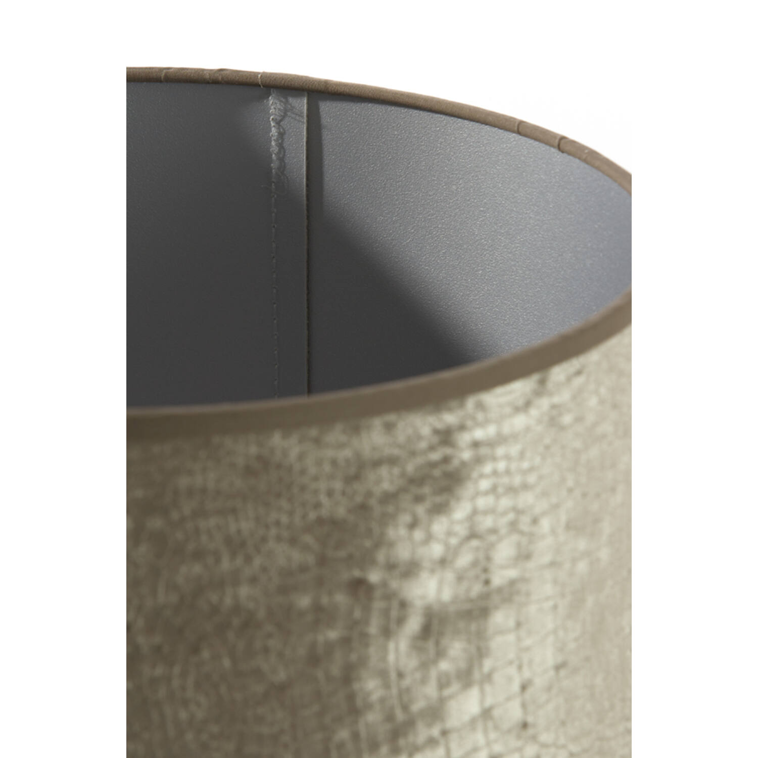 Abat-jour gris effet peau de crocodile Light & Living Chelsea – Image 6