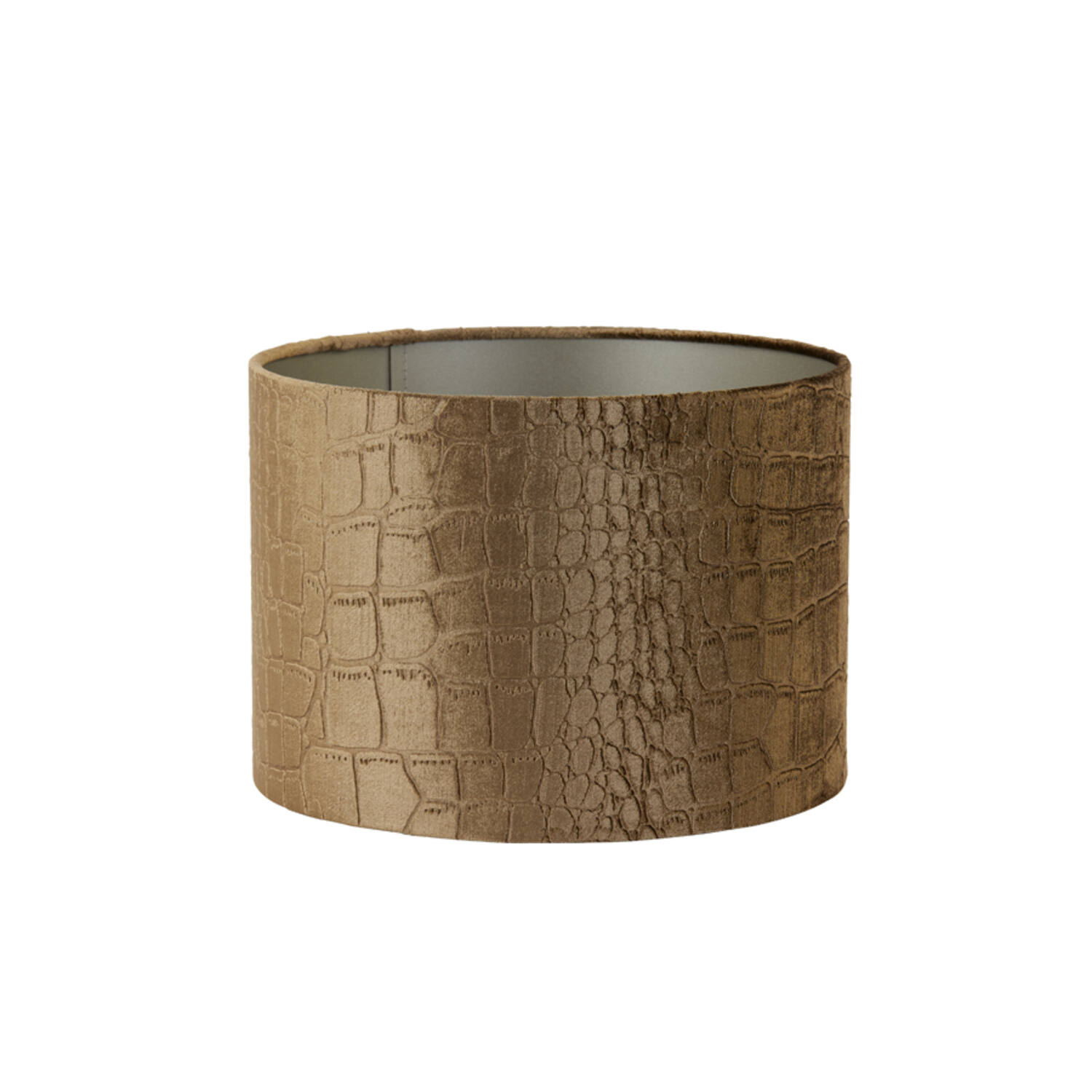 Abat-jour brun effet peau de crocodile Light & Living Praya – Image 2