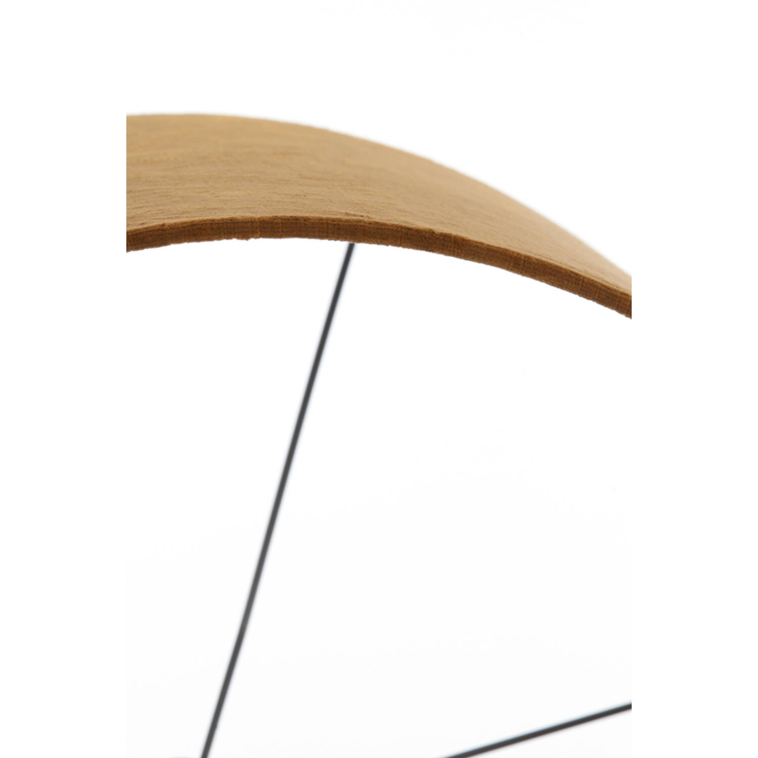 Abat-jour rétro rond jaune ocre avec intérieur argenté Light & Living Gemstone – Image 7