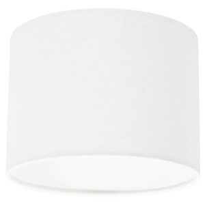 abat-jour-rond-lin-blanc-20-cm-steinhauer-lampenkappen-opaque-k3084qs