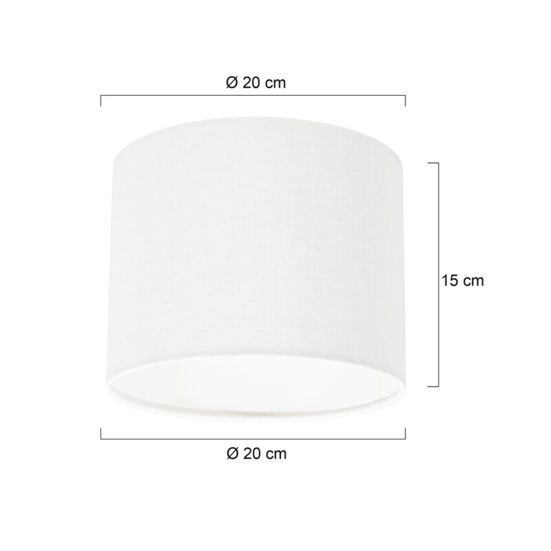 abat-jour-rond-lin-blanc-20-cm-steinhauer-lampenkappen-opaque-k3084qs-6