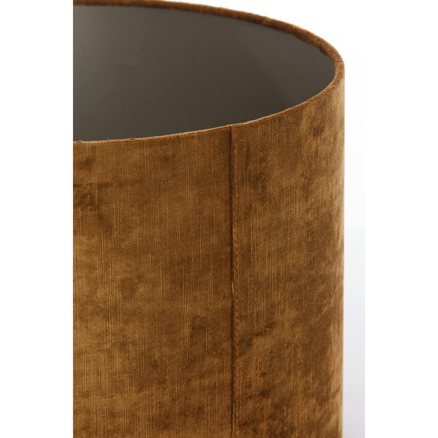 Abat-jour rétro rond jaune ocre Light & Living Gemstone – Image 4