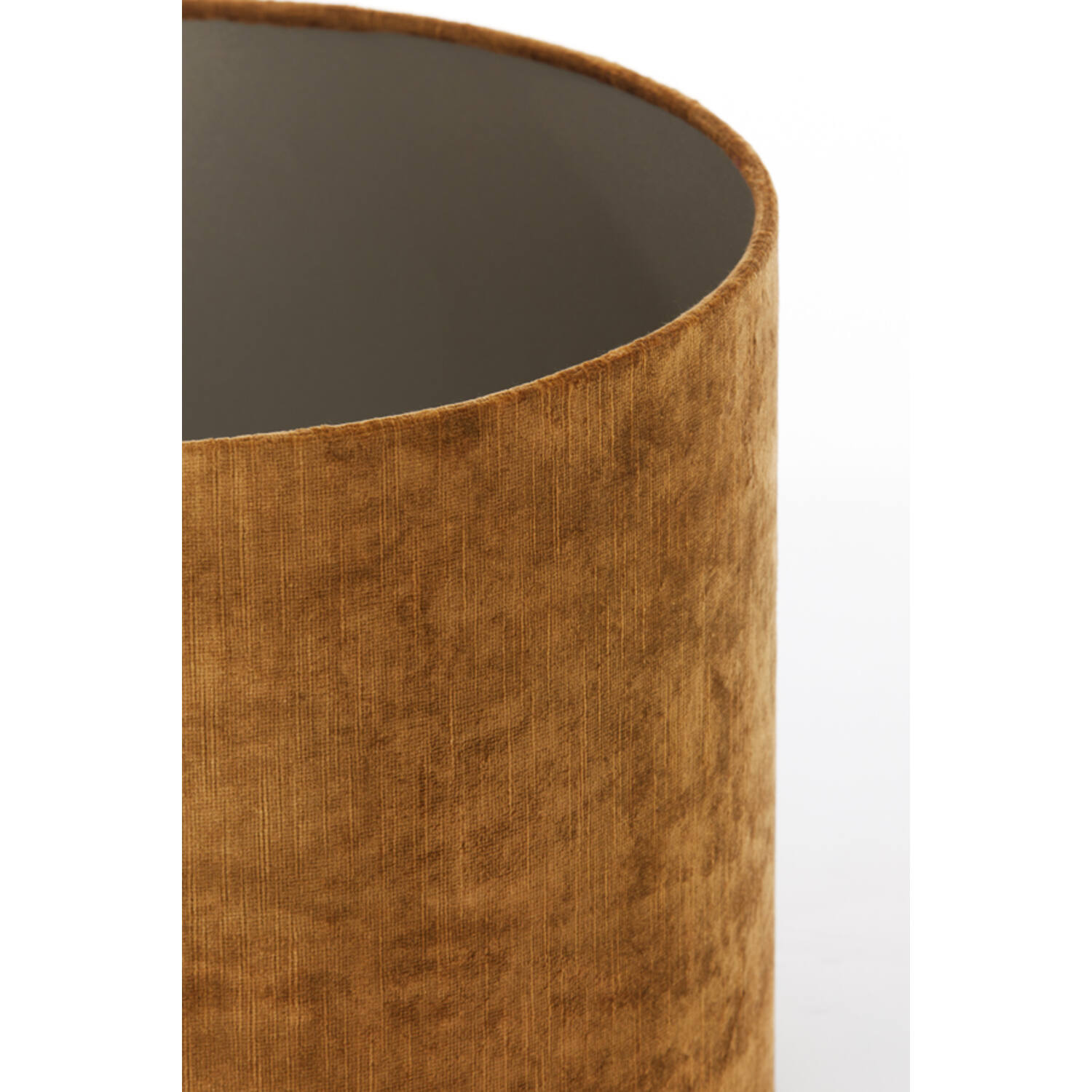 Abat-jour rétro rond jaune ocre Light & Living Gemstone – Image 5