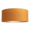 abat-jour-rond-velours-ocre-50-cm-steinhauer-lampenkappen-or-k1066ks