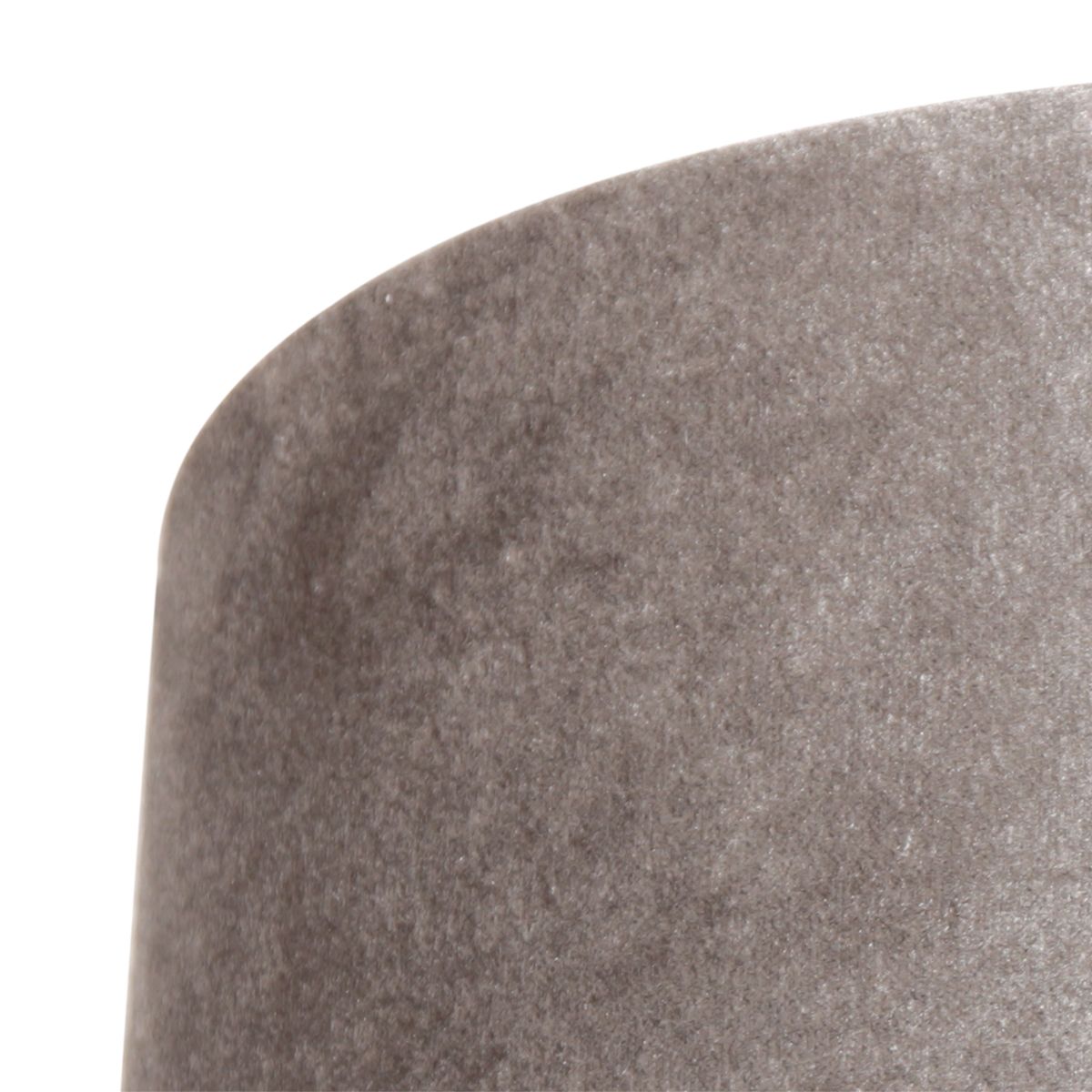 Abat-jour moderne en velours argenté Steinhauer – Image 4