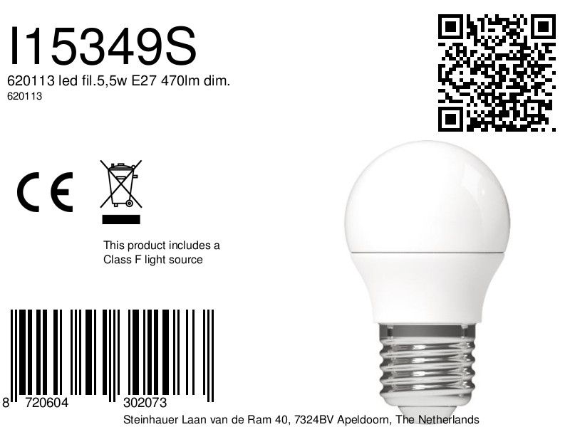 Ampoule dimmable E27 Led's Light 620113 opale – Image 7