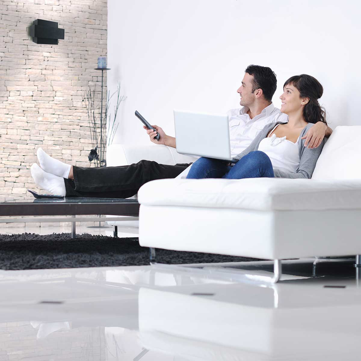 Applique allongé Steinhauer Muro noir intérieur doré – Image 3