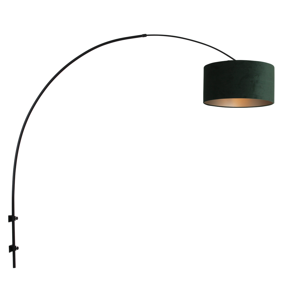 Applique arc avec velours Steinhauer Sparkled Light noir et vert – Image 2