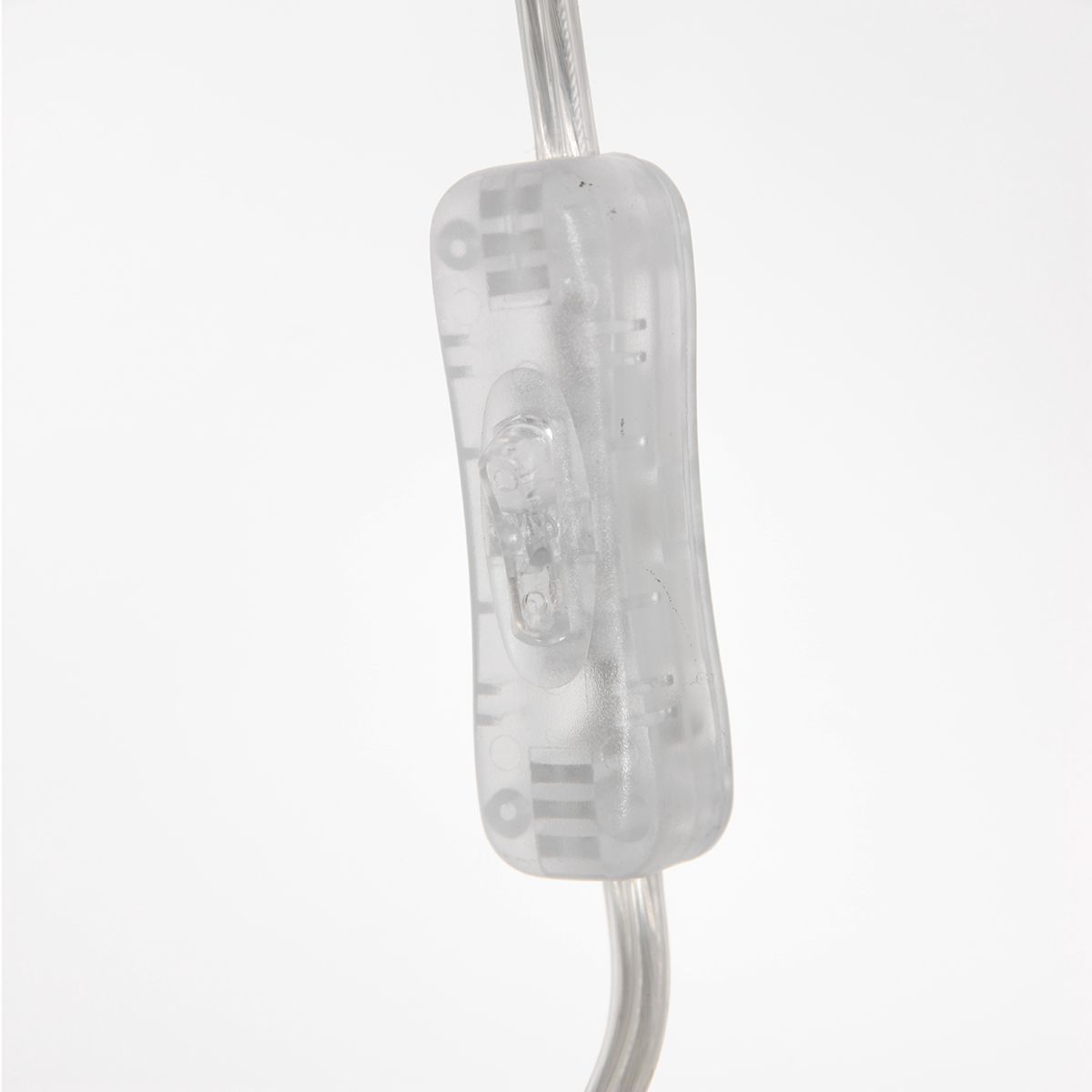 Applique arc en acier Steinhauer Sparkled Light abat-jour blanc – Image 13