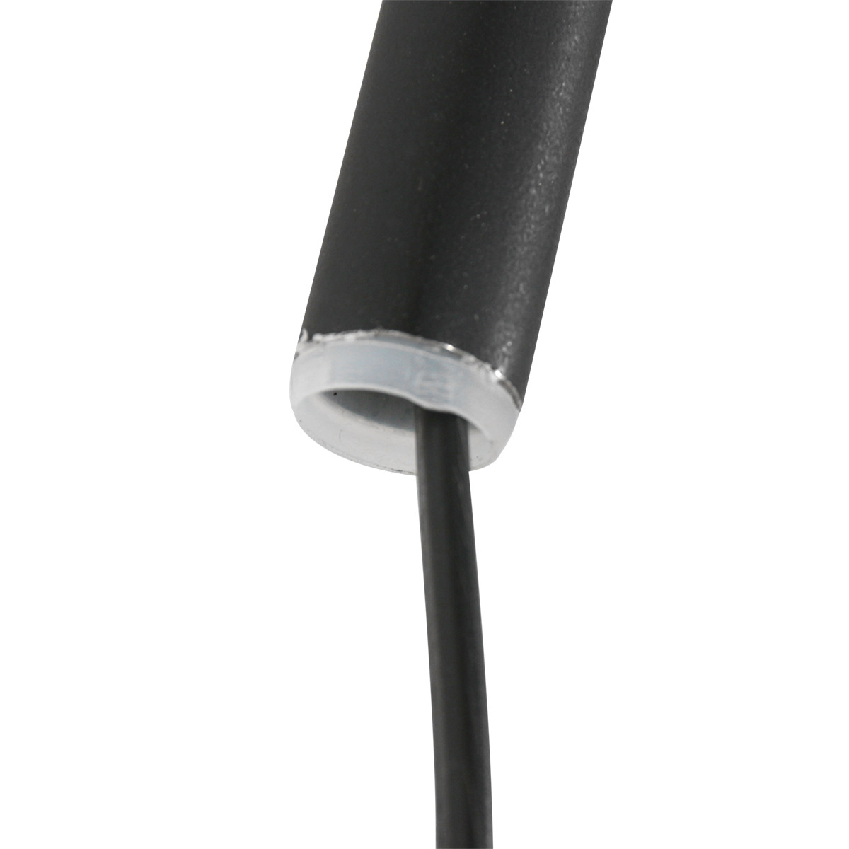 Applique avec abat-jour en lin Steinhauer Sparkled Light noir et blanc – Image 12