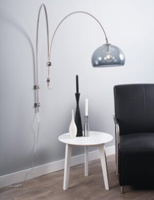 applique-grand-arc-steinhauer-gramineus-acier-et-verre-fume-9930st