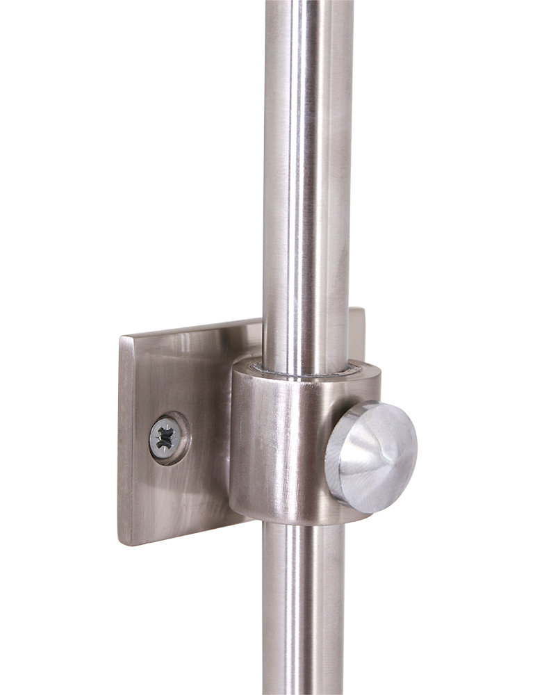 Applique grand arc Steinhauer Gramineus acier et verre fumé – Image 6