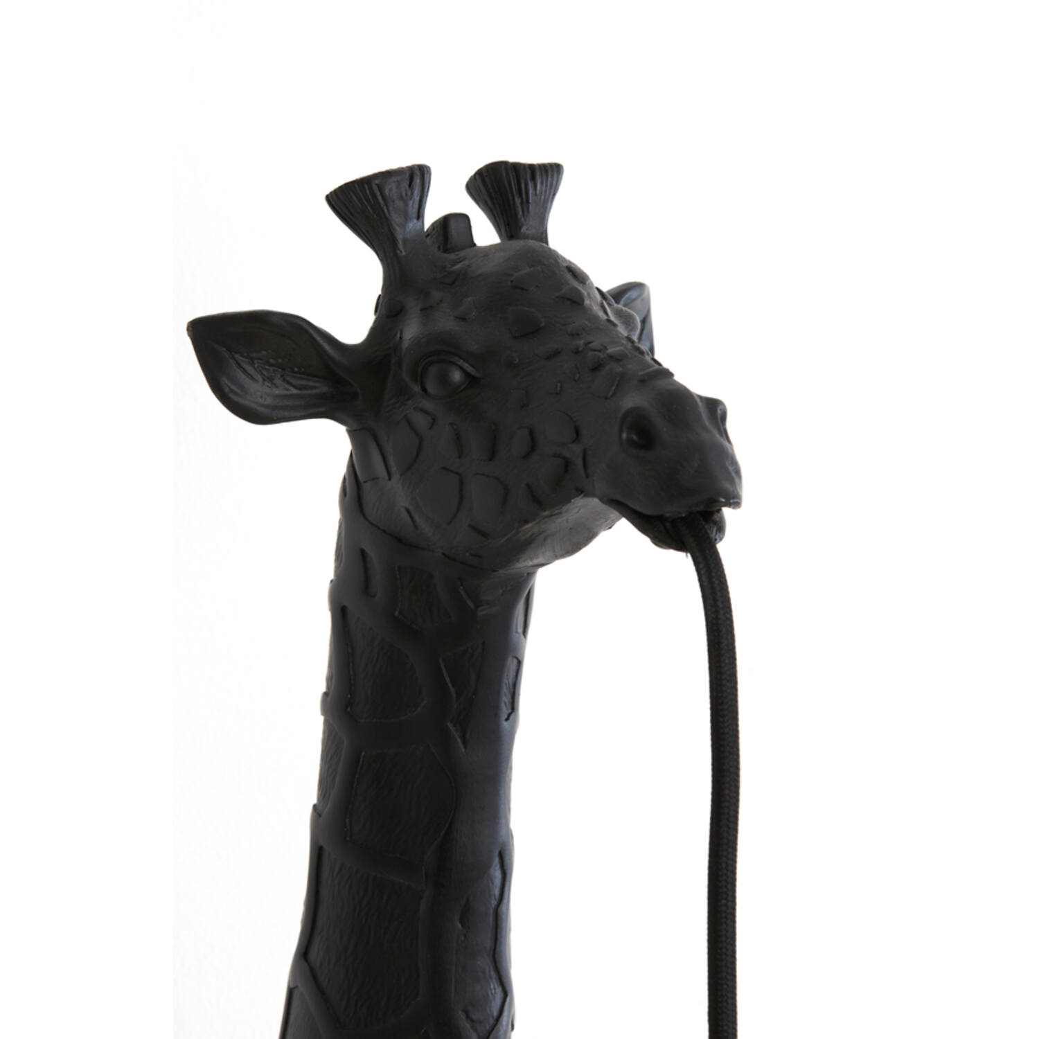 Applique murale africaine noire en forme de girafe Light & Living Giraffe – Image 5