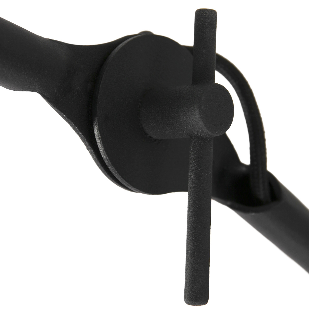 Applique murale ajustable style rétro Kasket Anne Lighting noir – Image 3