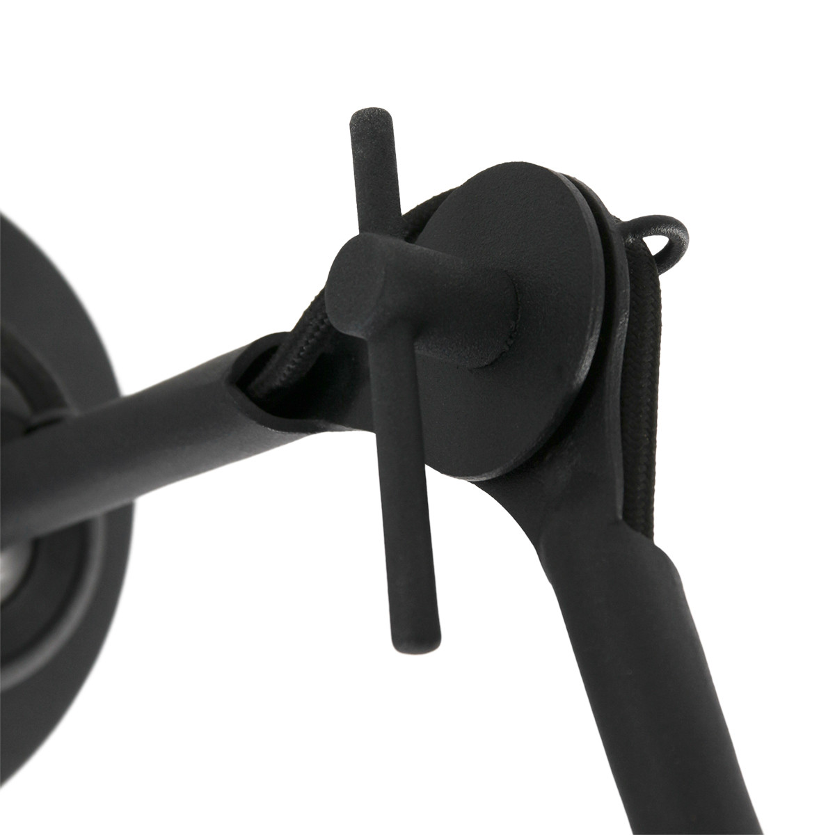 Applique murale ajustable style rétro Kasket Anne Lighting noir – Image 4