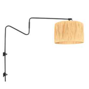 applique-murale-avec-abat-jour-en-rotin-sur-bras-anne-light-et-home-linstrom-naturel-et-noir-3721zw