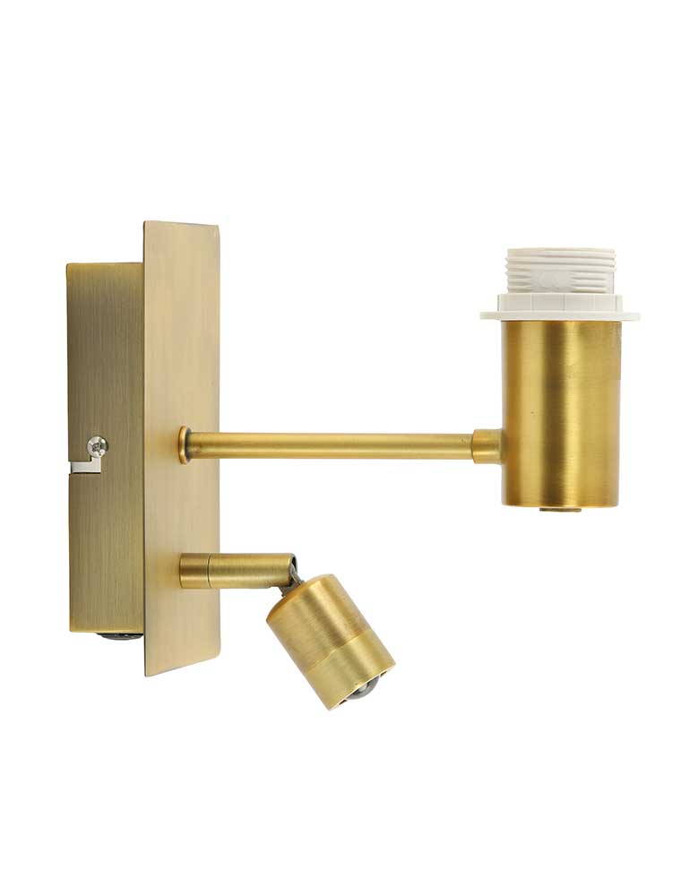 Applique murale chambre Light & Living Montana bronze et or – Image 6