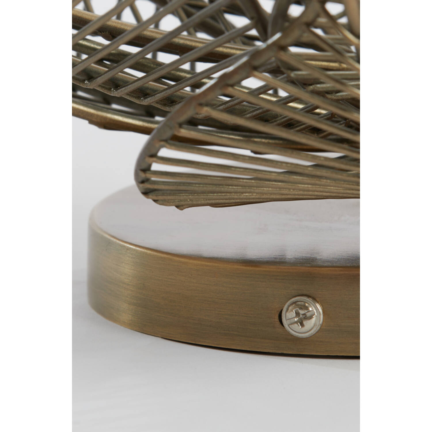 Applique murale classique dorée avec motif floral Light & Living Pavas – Image 7