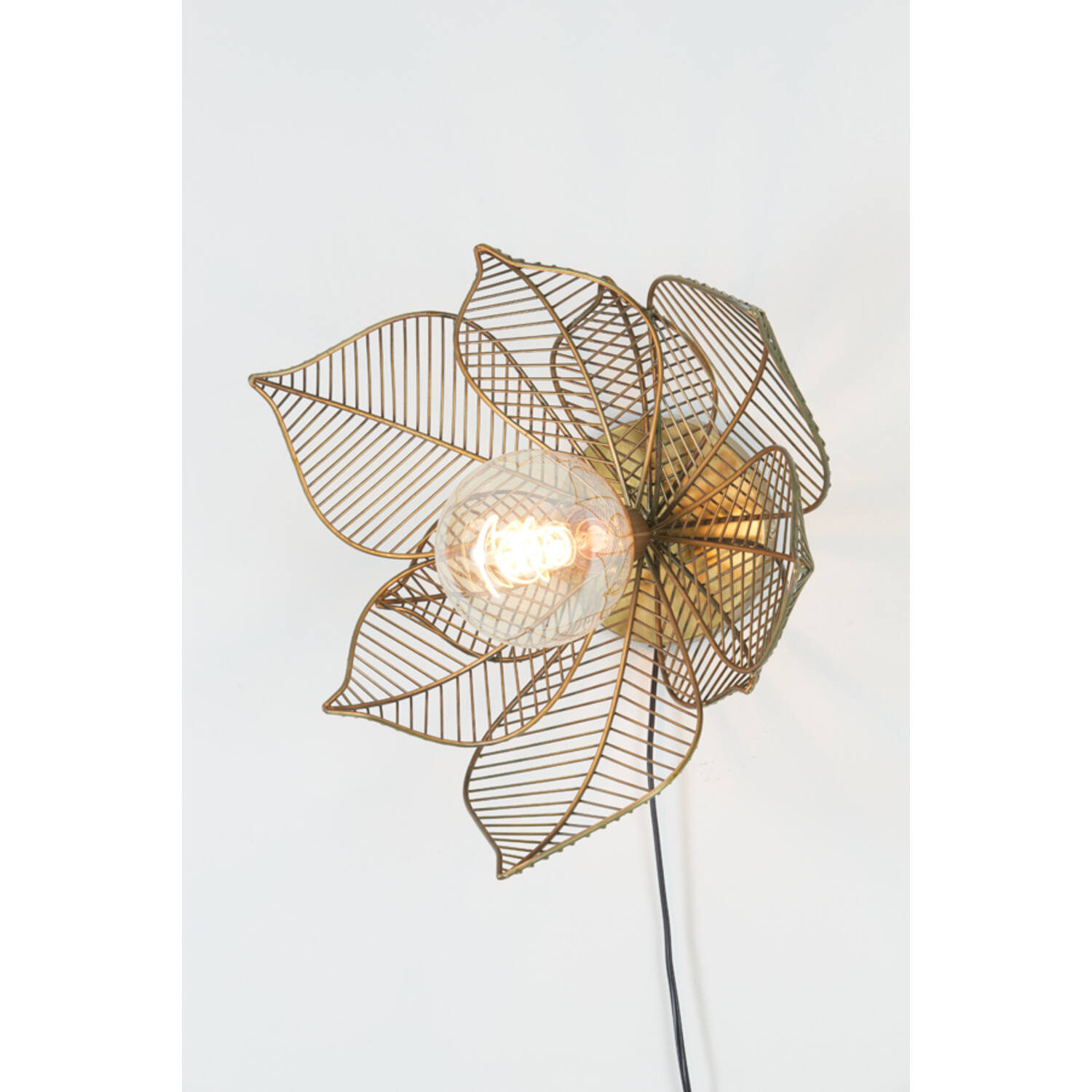 Applique murale classique dorée avec motif floral Light & Living Pavas – Image 8