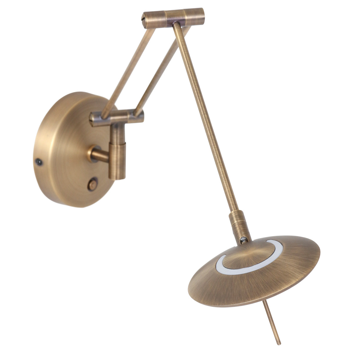 Applique murale classique LED bronze Steinhauer Zodiac – Image 12
