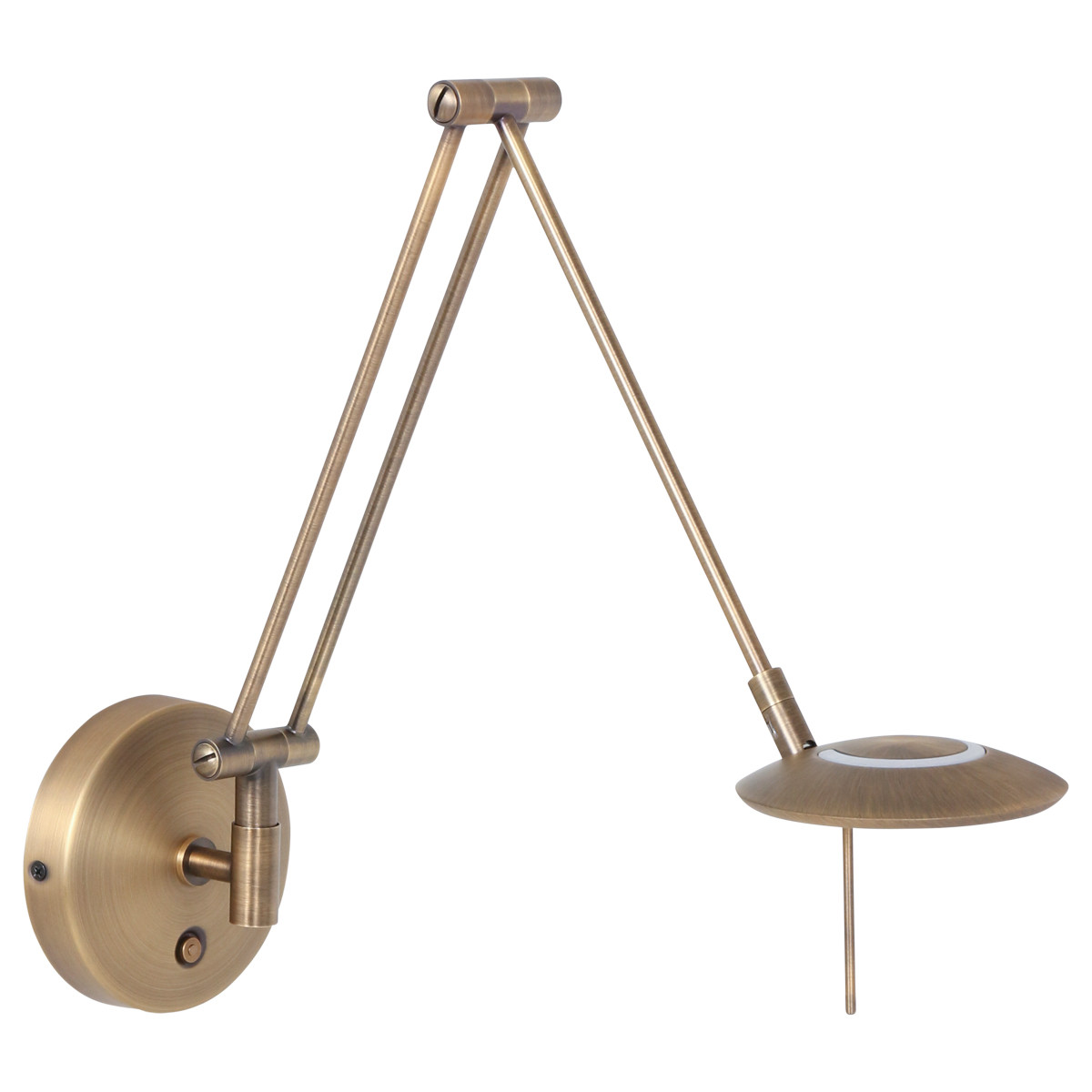Applique murale classique LED bronze Steinhauer Zodiac – Image 17