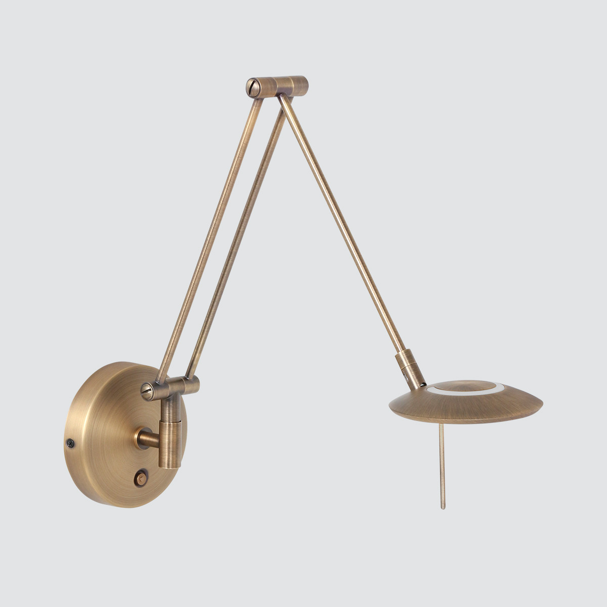 Applique murale classique LED bronze Steinhauer Zodiac – Image 20