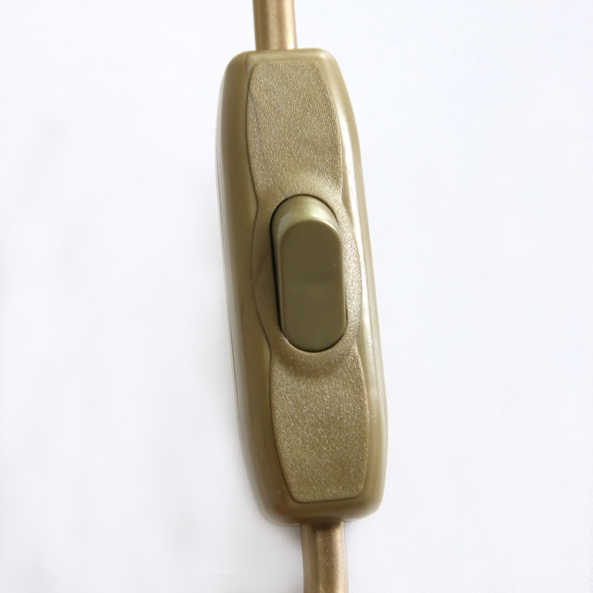 Applique murale bronze abat-jour verre marbré Steinhauer Capri – Image 5