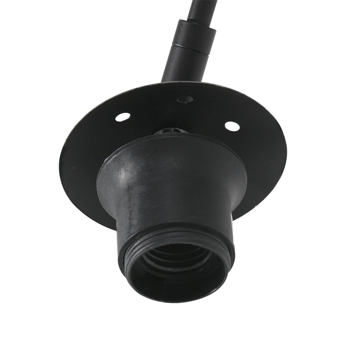 Applique murale en arc avec abat-jour en rotin Steinhauer Sparkled light naturel et noir – Image 5