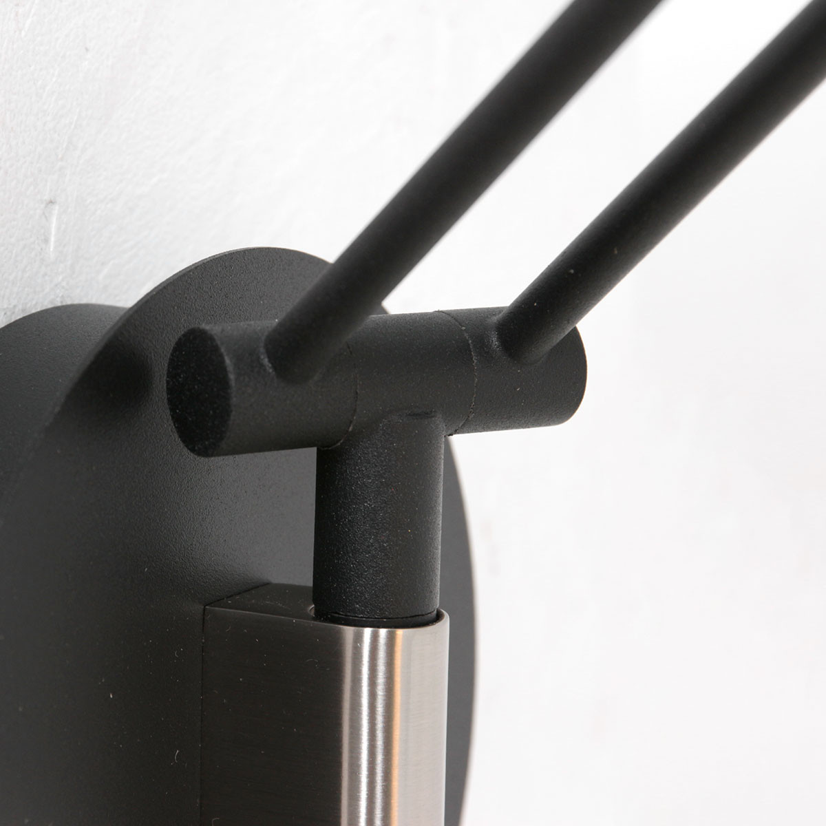 Applique murale noire flexible avec plaque de verre Steinhauer Soleil – Image 15