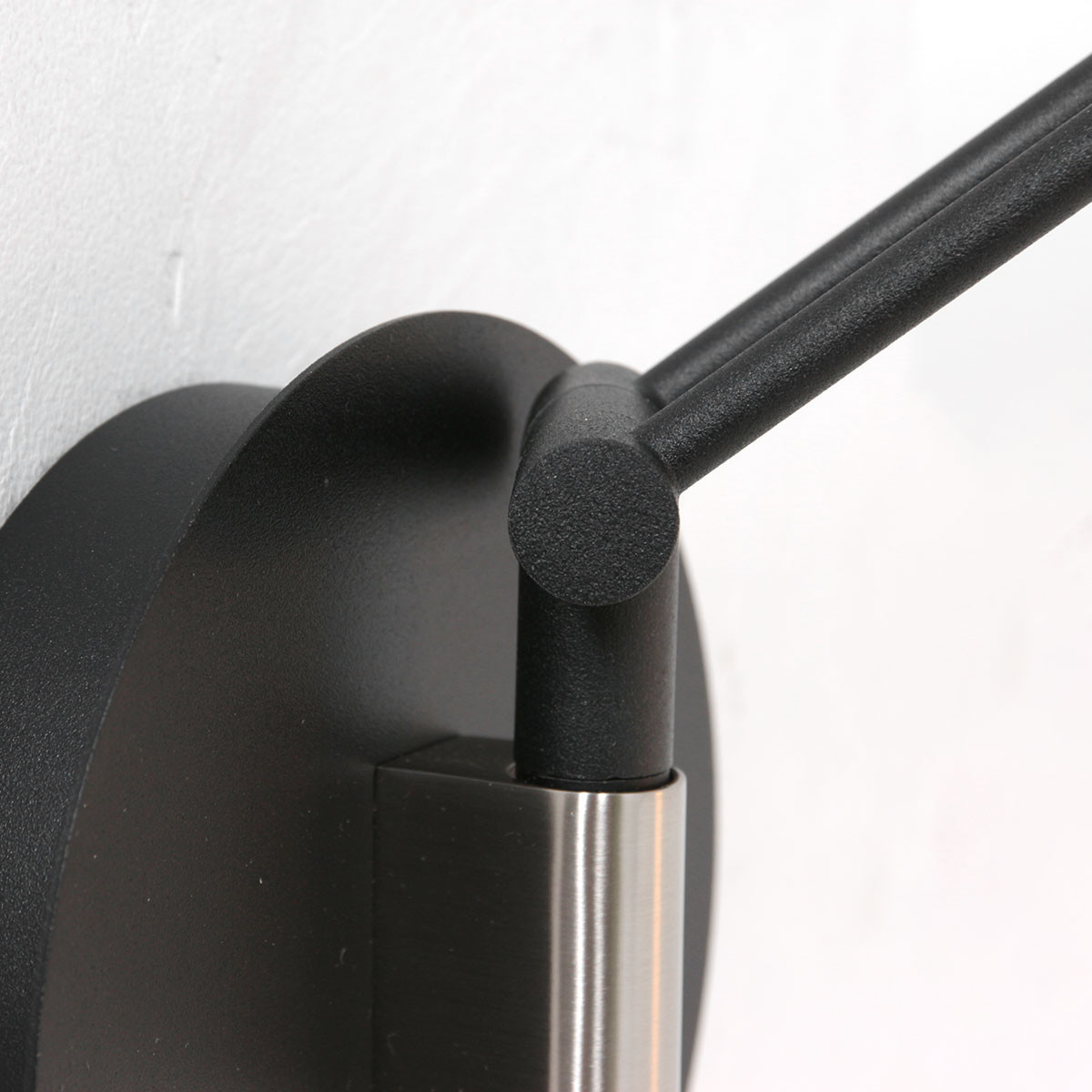 Applique murale noire flexible avec plaque de verre Steinhauer Soleil – Image 16