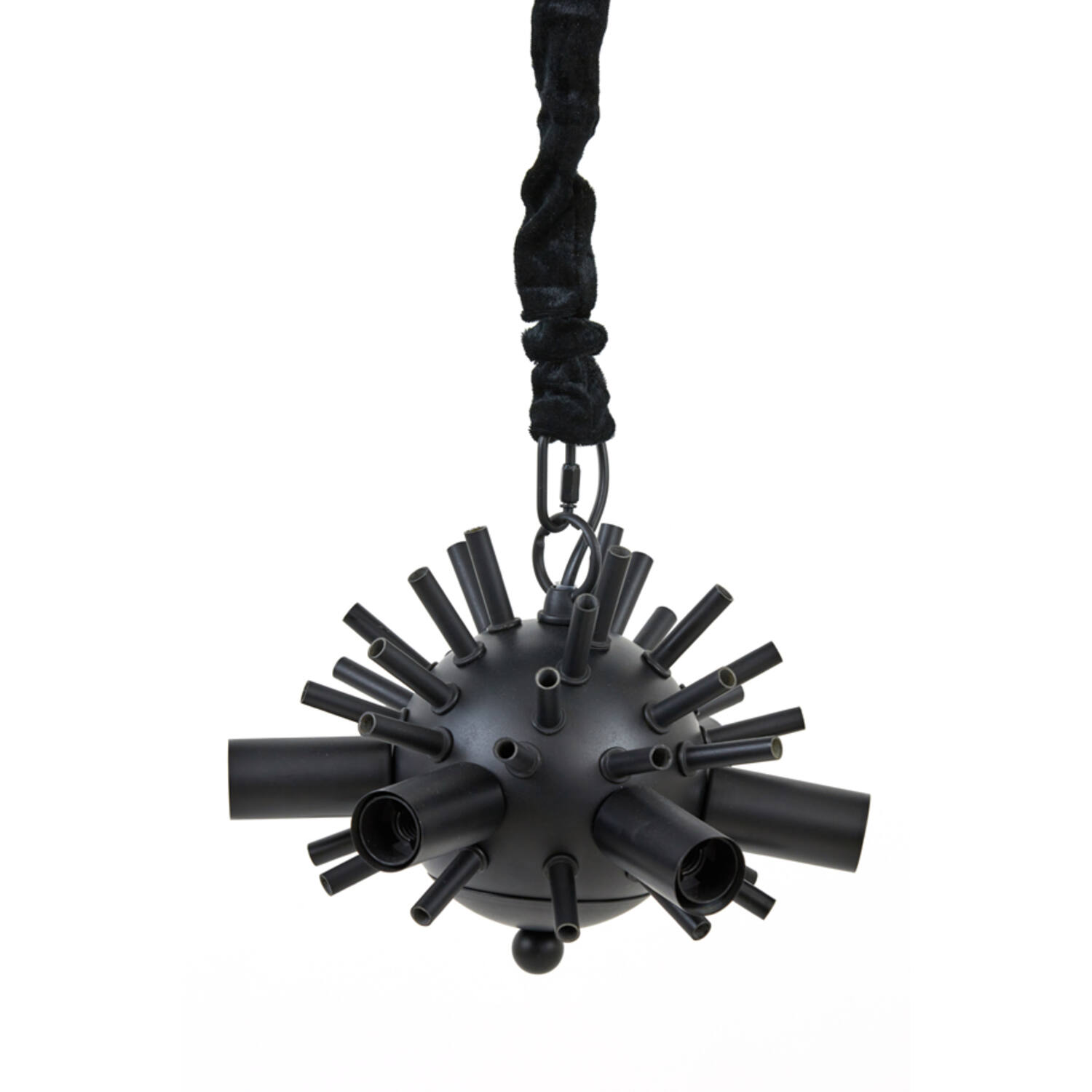 Applique murale noire rustique en forme de fleur en métal Light & Living Feather – Image 6