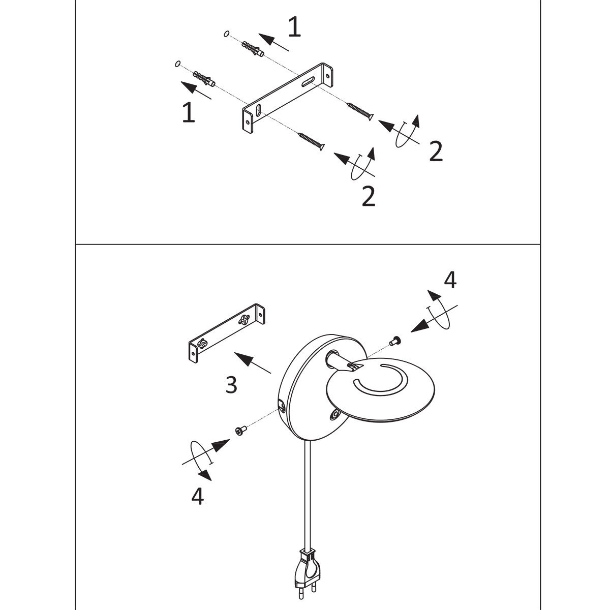 Applique murale dimmable Steinhauer Zenith LED – Image 8