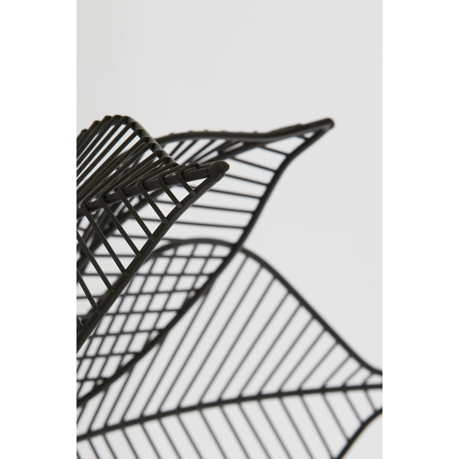 Applique murale rustique noire avec motif floral Light & Living Pavas – Image 4