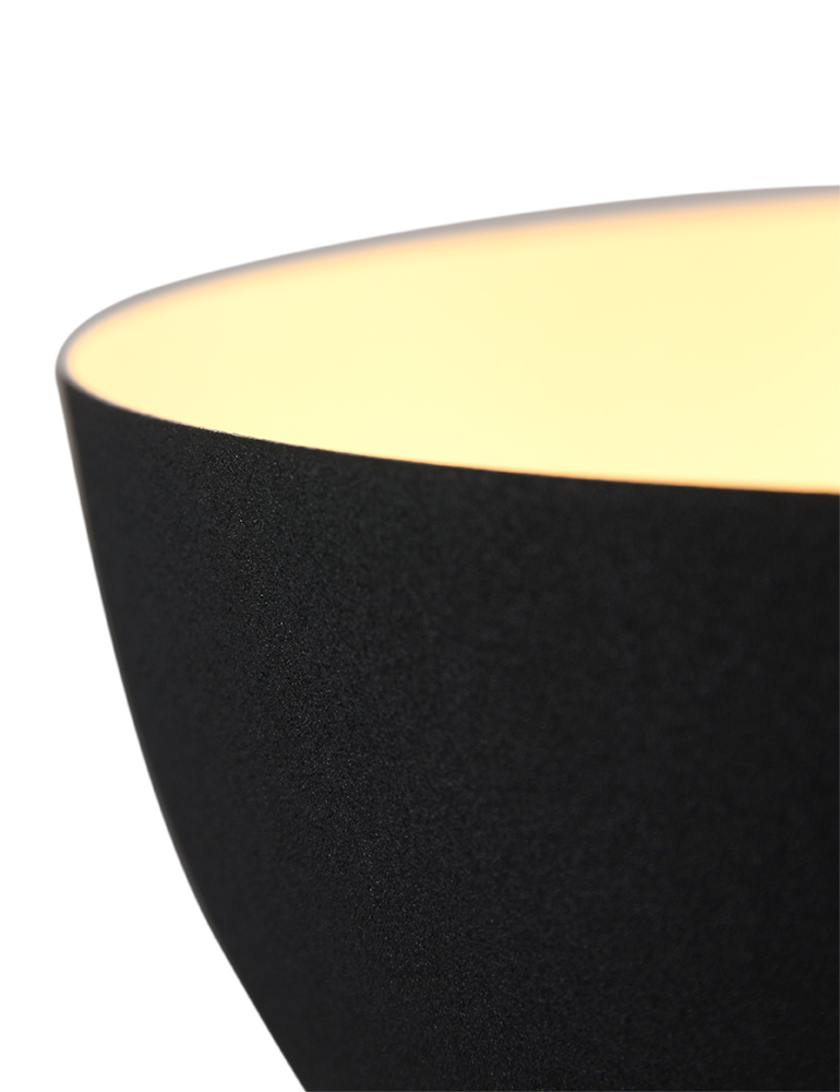 Applique noire avec éclairage supérieur et inférieur Anne Lighting Fastlåst – Image 10