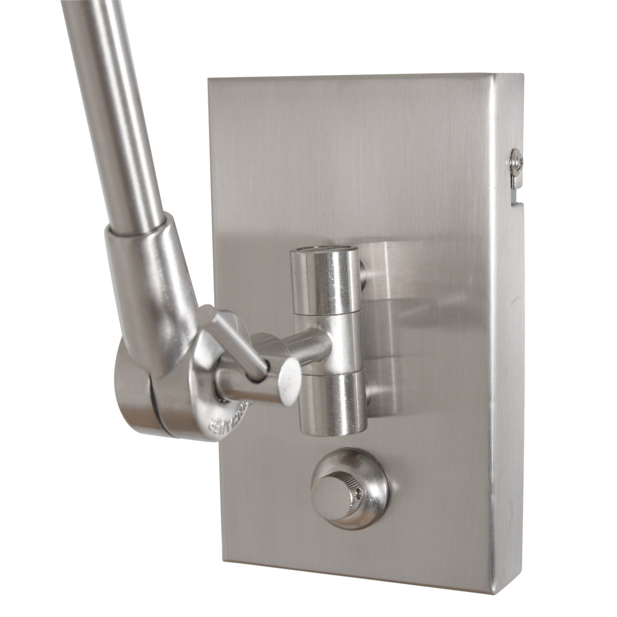 Applique orientable à abat-jour métallique Steinhauer Prestige chic acier et argent – Image 11