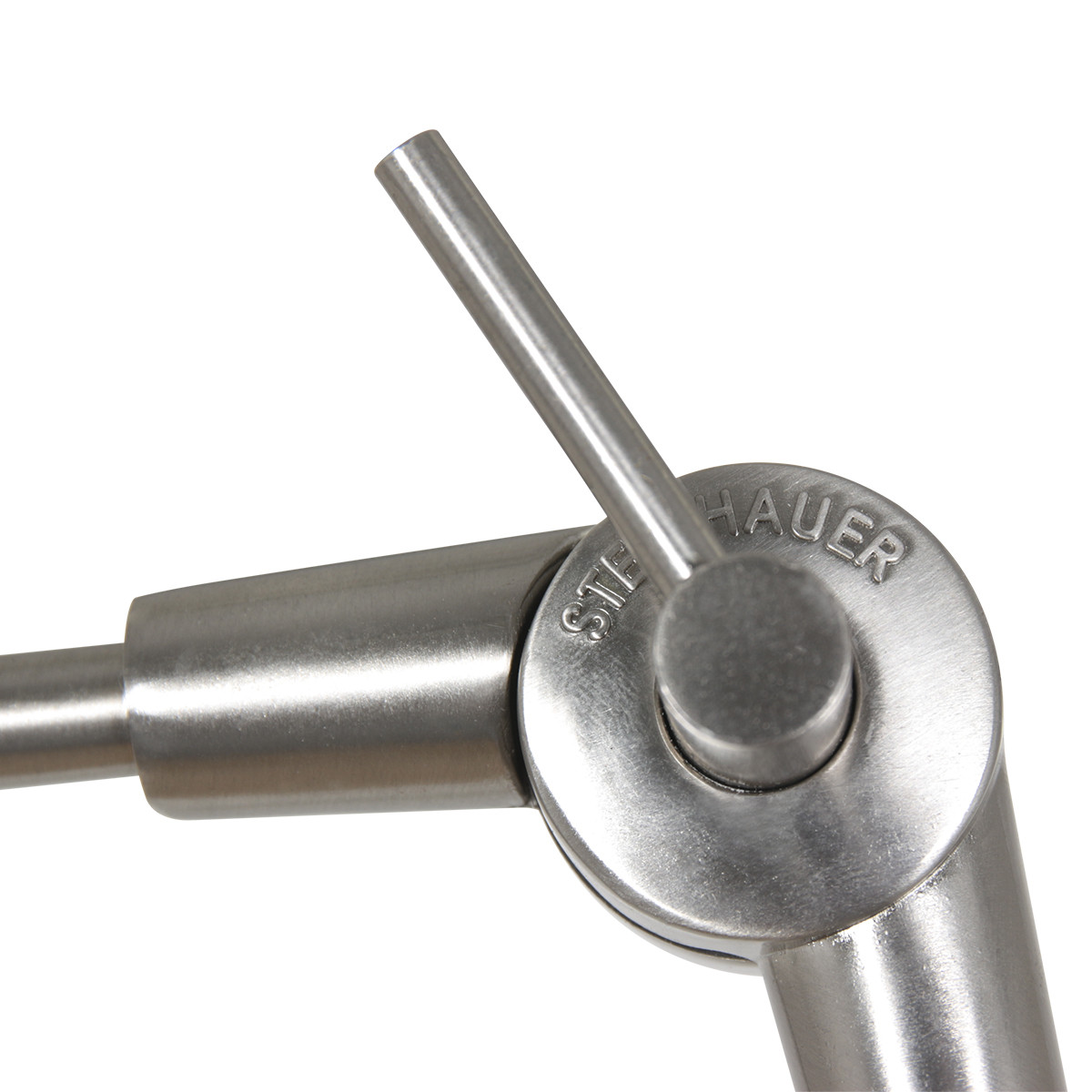 Applique orientable à abat-jour métallique Steinhauer Prestige chic acier et argent – Image 9