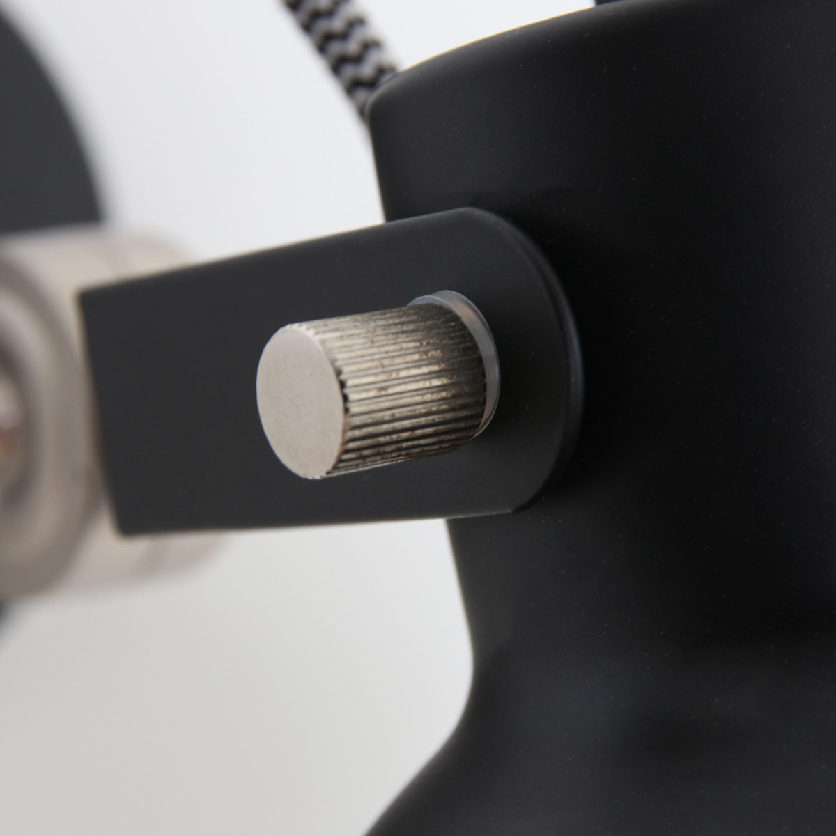 Applique murale ronde rétro noire bras flexible Mexlite Cera – Image 6