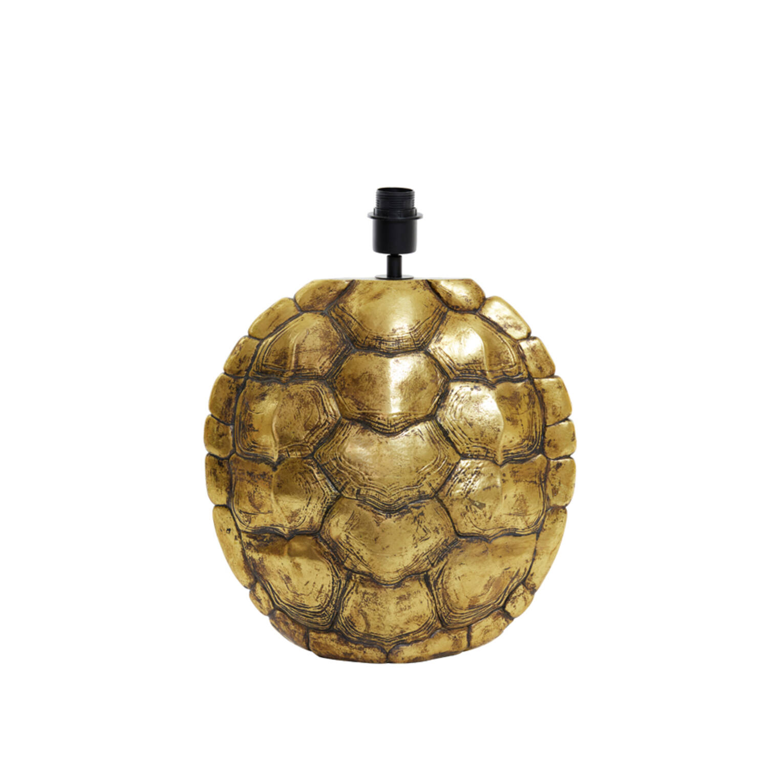 Base de lampe dorée à motif tortues Light & Living Turtle – Image 2