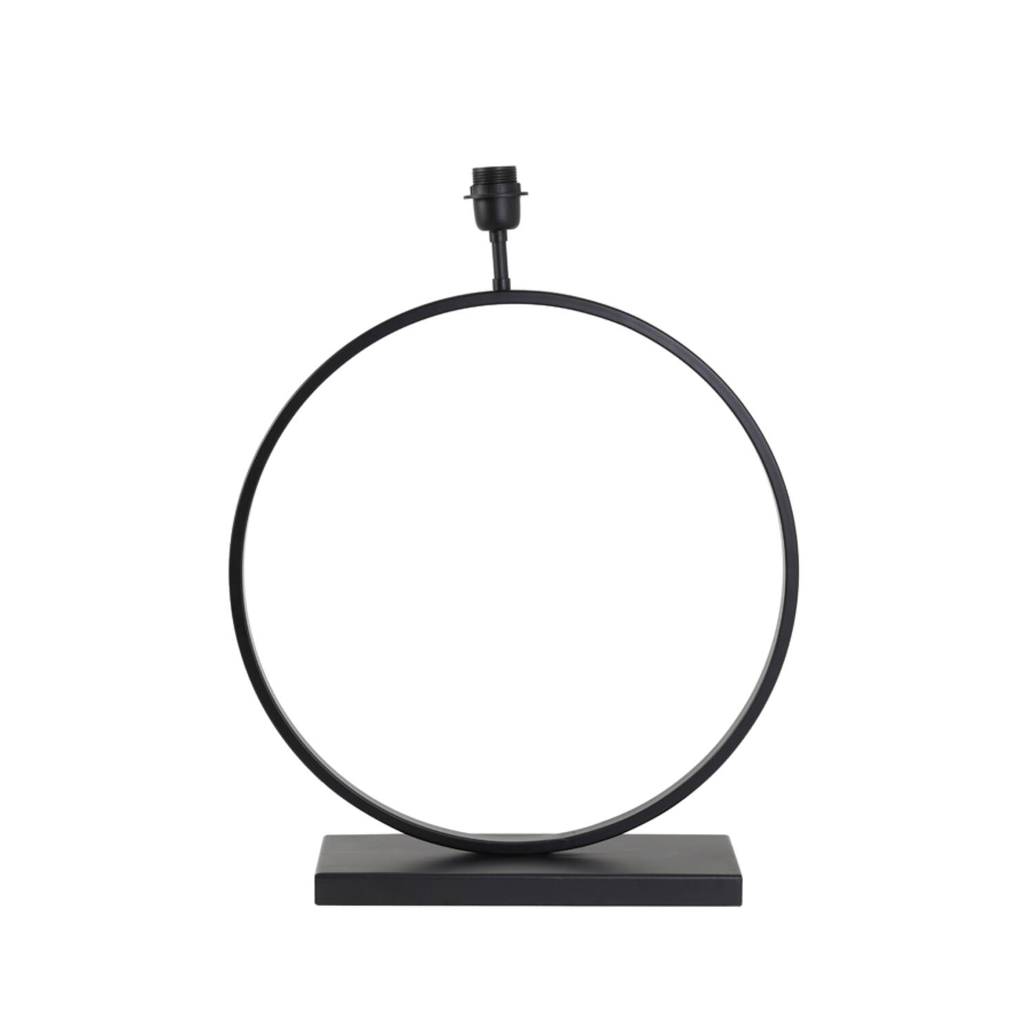 Base de lampe ronde noire Light & Living Liva – Image 2