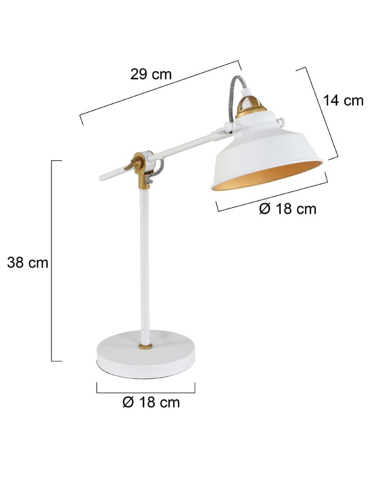 belle lampe de table Mexlite Nové – Image 10