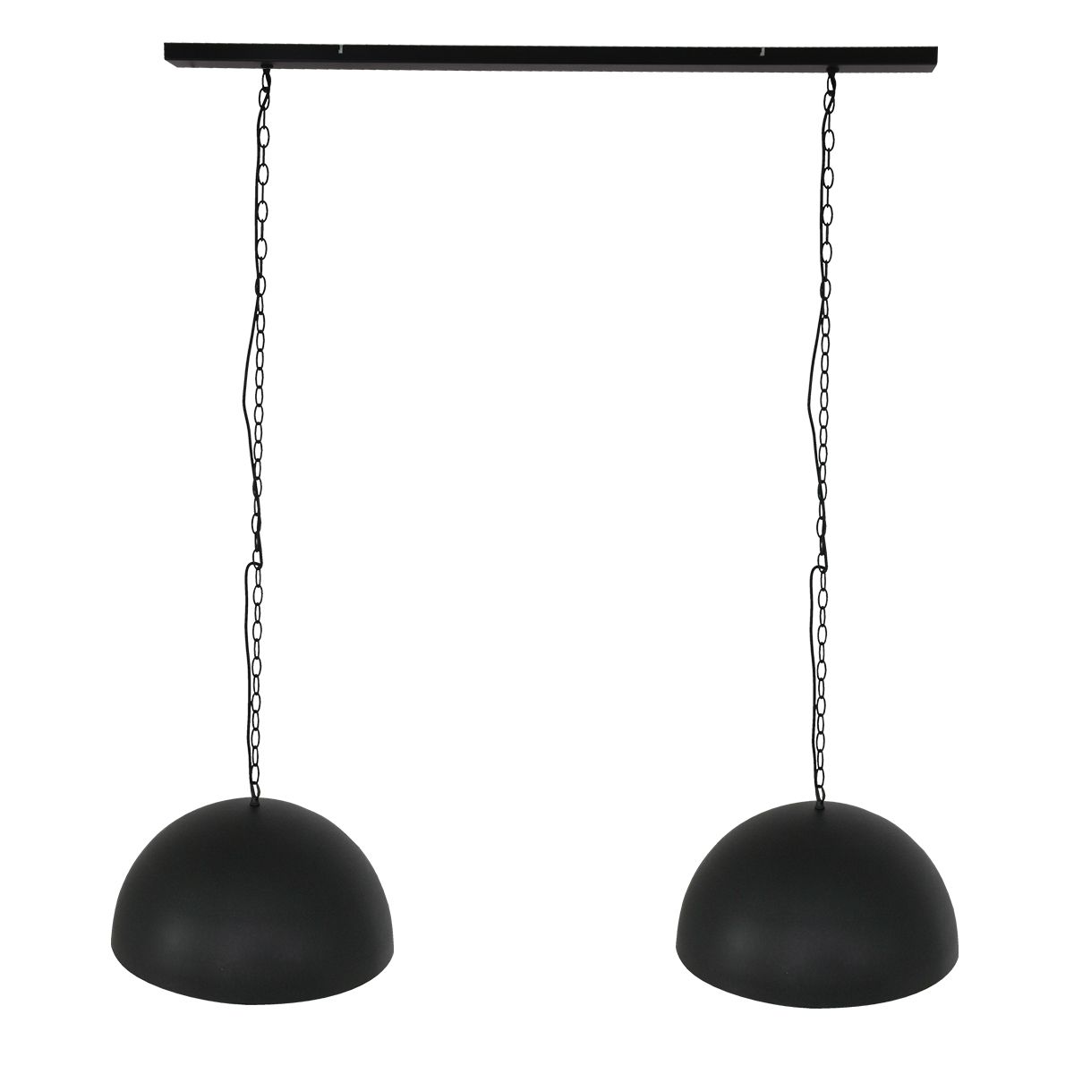 Double suspension demi-sphère Steinhauer Semicirkel noir et dorée – Image 13