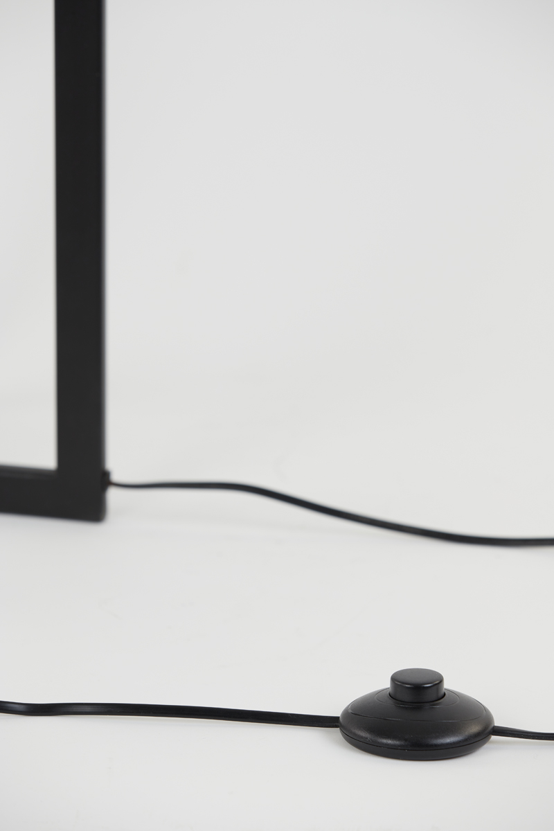 Base de lampe industrielle noire rectangulaire Light & Living Mace – Image 11