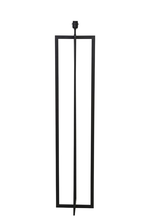 Base de lampe industrielle noire rectangulaire Light & Living Mace – Image 7