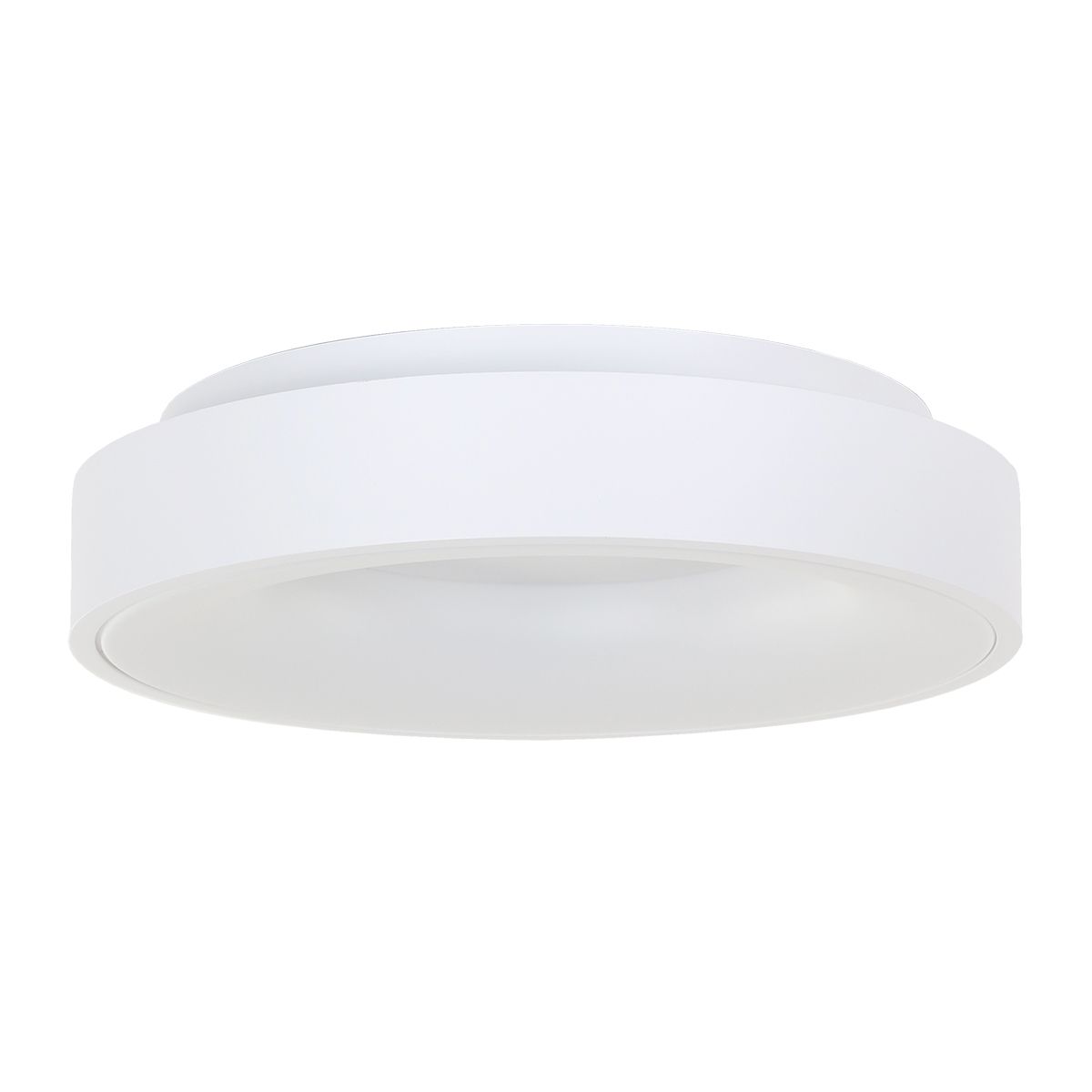 Grand plafonnier moderne LED Steinhauer blanc – Image 12