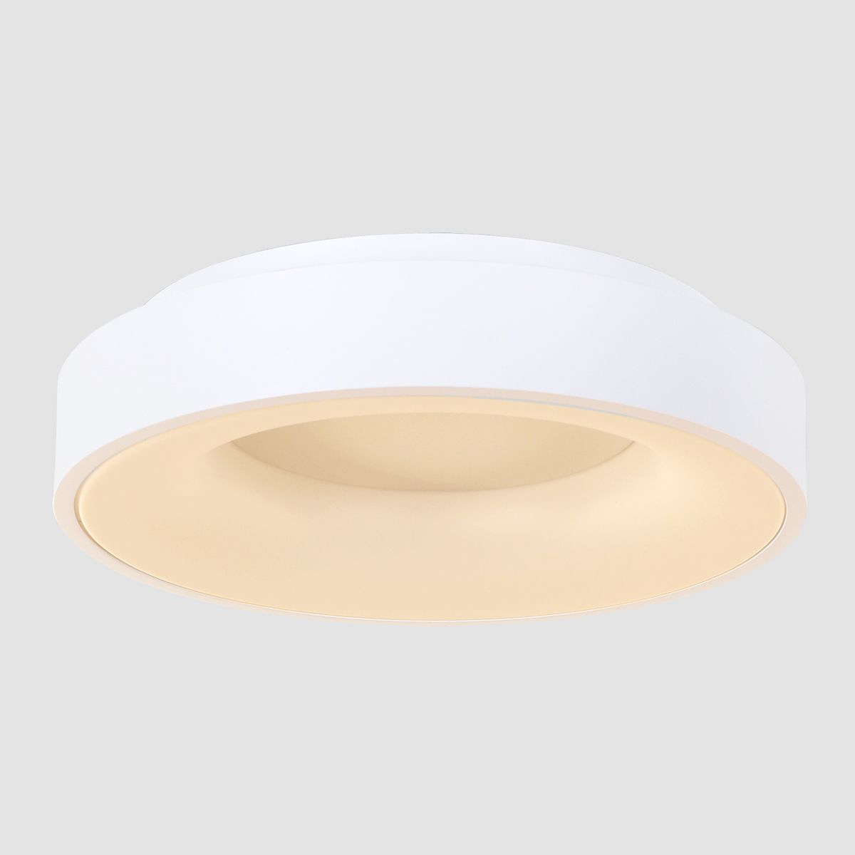 Grand plafonnier moderne LED Steinhauer blanc – Image 14