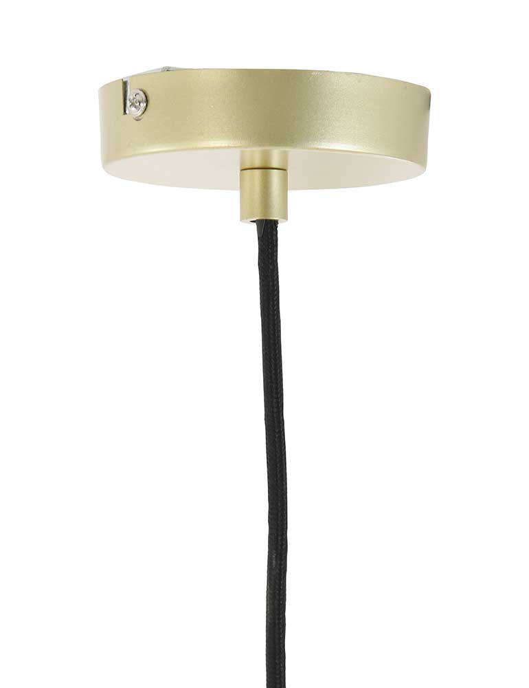 Grand suspension effet grillage Light & Living Moroc doré – Image 6