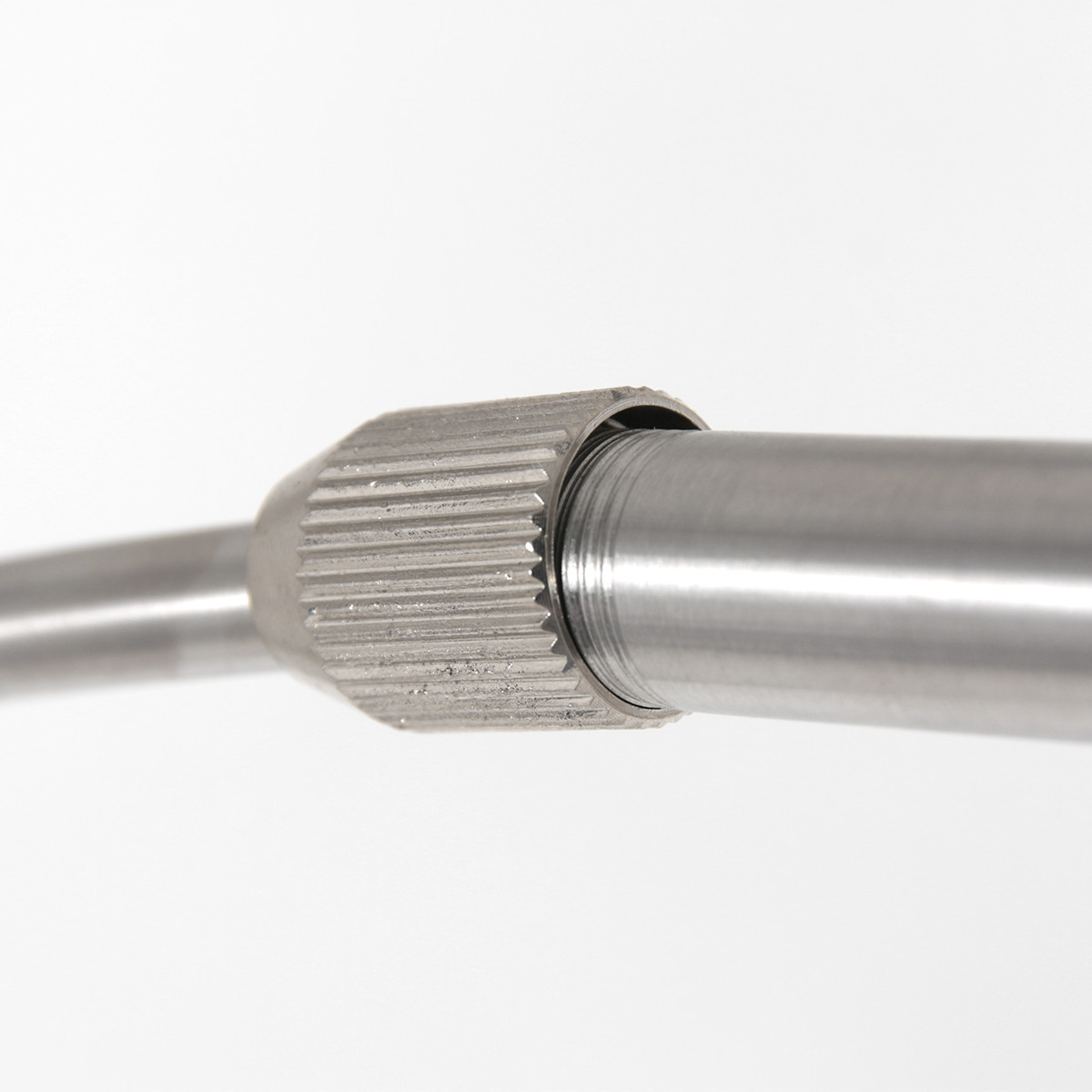 Grande applique arquée orientable Steinhauer Sparkled Light acier et lin blanc – Image 11