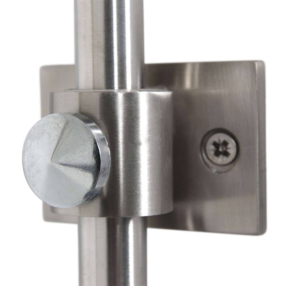 Grande applique arquée orientable Steinhauer Sparkled Light acier et lin blanc – Image 15