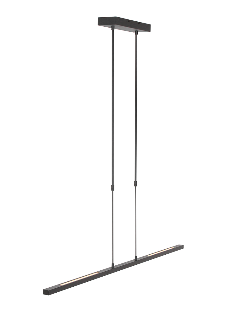 Grande suspension linéaire led Steinhauer Bande noir – Image 7